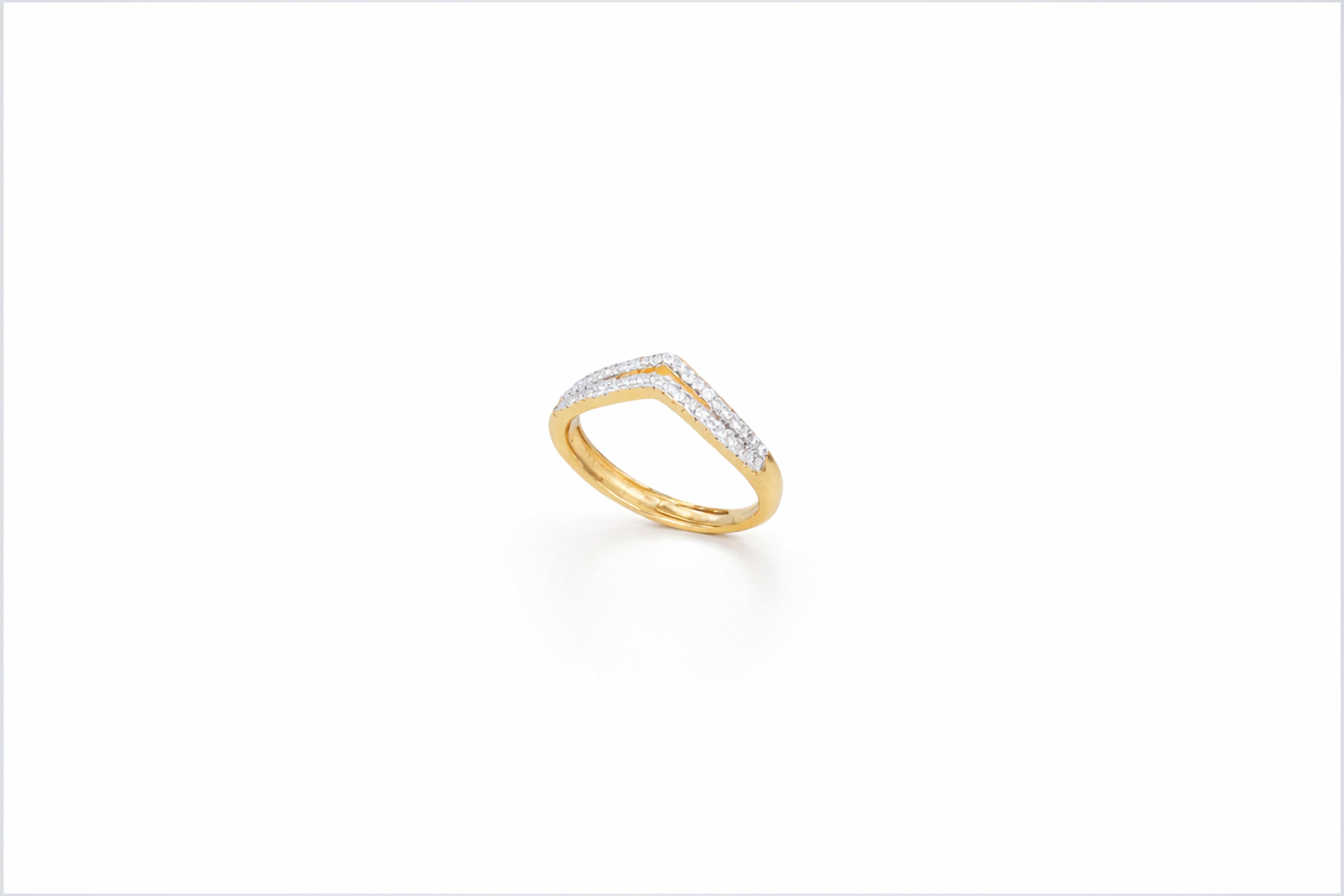 Anello doppia punta